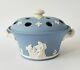 Pot Pourri En Jaspe Wedgwood Bleu Collection Lord Wedgwood