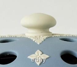 Pot pourri en jaspe bleu Wedgwood Collection Lord Wedgwood