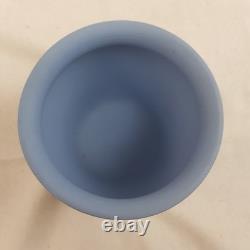 Pots de fleurs néoclassiques en porcelaine Jasperware vintage Wedgwood x2 4,5 x 5 pouces