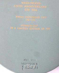 Quatre Couleurs Josiah Wedgwood Jasperware Medalion Plaque Jasperware Ltd Edition