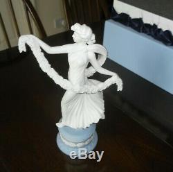 Rare Édition Limitée Wedgewood Jasperware Figurine Les Heures De Danse # 6 485/500