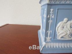 Rare Pot À Bulbe Wedgwood Bleu Du Xviiie Siècle