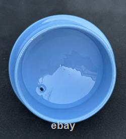 Rare Service à Thé Vintage Wedgwood en Jasperware Bleu Ciel et Blanc, 15 pièces, Angleterre
