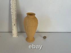Rare Vase en Jasperware Jasper Cane Ware de Wedgwood Angleterre Feuille de Lierre