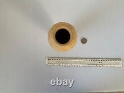 Rare Vase en Jasperware Jasper Cane Ware de Wedgwood Angleterre Feuille de Lierre