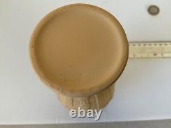 Rare Vase en Jasperware Jasper Cane Ware de Wedgwood Angleterre Feuille de Lierre