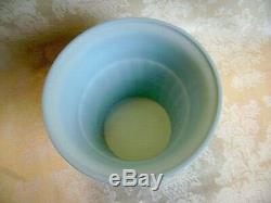 Rare Wedgwood Turquoise Bleu Jasperware Jardeniere Cache Pot Mint