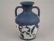 Rare Wedgwood Vase Portland 6 Bleu Jasperware Classique