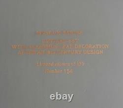Service de crème anglaise vert en jaspe Wedgwood Museum Series Limited Edition of 250