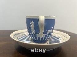 Service de tasse et soucoupe en jaspe Wedgwood du 18ème siècle