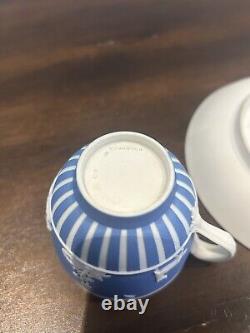 Service de tasse et soucoupe en jaspe Wedgwood du 18ème siècle