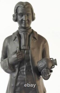 Statuette Wedgwood Black Basalt Josiah Wedgwood No. 1991 Figure