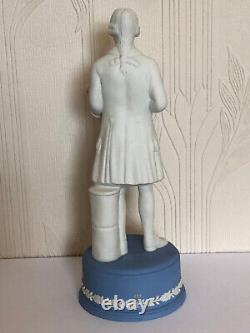 Statuette en jaspe bleu et blanc édition limitée du 250e anniversaire de Josiah Wedgwood