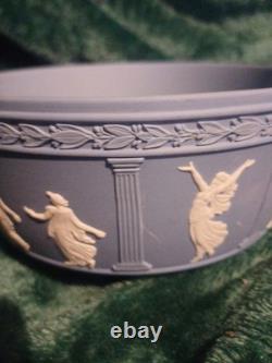 Superbe saladier en jaspe Wedgwood Millennium Fruit Rare Find 2000