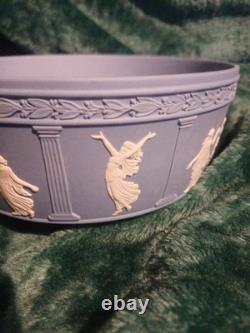 Superbe saladier en jaspe Wedgwood Millennium Fruit Rare Find 2000