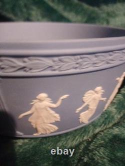 Superbe saladier en jaspe Wedgwood Millennium Fruit Rare Find 2000