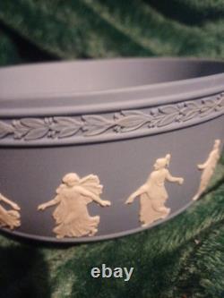 Superbe saladier en jaspe Wedgwood Millennium Fruit Rare Find 2000