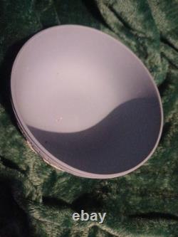 Superbe saladier en jaspe Wedgwood Millennium Fruit Rare Find 2000