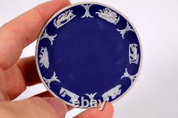 Tasse et soucoupe miniature antique Wedgwood en jaspe, vers 1891