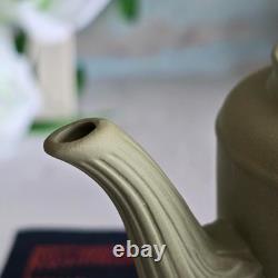 Théière miniature verte Wedgwood emploi domestique Jasperware parfait