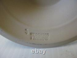 Très Rare Vintage Wedgwood England Taupe Jasper Ware Jasperware Large Vase