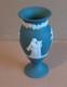 Vase Classique En Jasperware Vert &Eacute;pinette Wedgwood