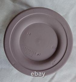 VINTAGE Wedgwood blanc sur jaspe lilas Seasons Posy Pot RARE avec boîte 2644