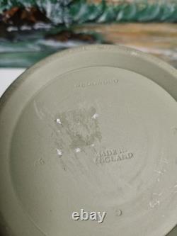 VTG Wedgwood Angleterre Jasperware Jardinière cachepot planteur néoclassique