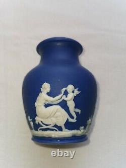 Vase Bleu De Cobalt Wedgwood Antique