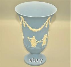 Vase De Compote De Porcelaine D'urn Tureen D'origine Ancienne Wedgewood Jasperware