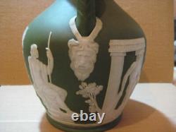 Vase PORTLAND 7 en jaspe vert Wedgwood