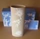 Vase Tubulaire Ovale Prunus En Jasperware Brun Taupe Clair De Wedgwood