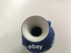 Vase dip PORTLAND 5 en jaspe bleu Wedgwood C1867
