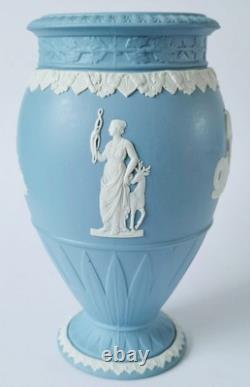 Vase en jaspe Wedgwood bleu Poseidon / Neptune Maître des Océans