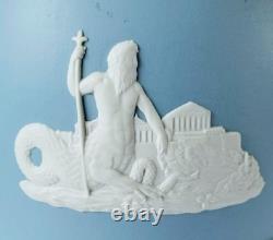Vase en jaspe Wedgwood bleu Poseidon / Neptune Maître des Océans