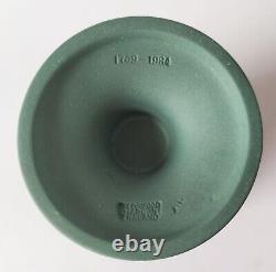 Vase en jaspe Wedgwood vert sarcelle style grec