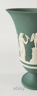 Vase en jaspe Wedgwood vert teal Arcadian