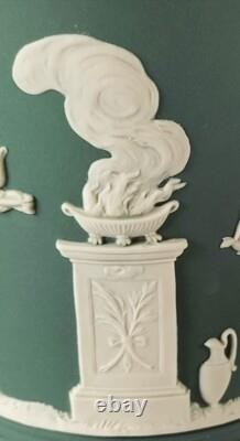 Vase en jaspe Wedgwood vert teal Arcadian