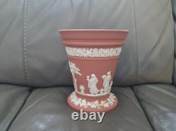 Vase en jaspe terracotta Wedgwood