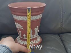 Vase en jaspe terracotta Wedgwood