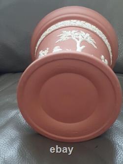 Vase en jaspe terracotta Wedgwood