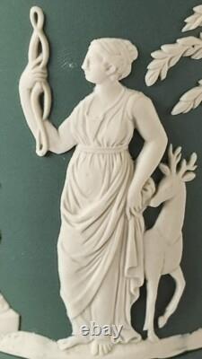 Vase en jaspe vert sarcelle Wedgwood Arcadian