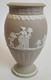 Vase En Jasperware Wedgwood Jasper Taupe Clair Bountiful