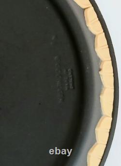 Vase et plateau en jaspe noir et canne de Wedgwood - Collection de bibliothèque Opus