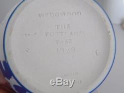 Vintage Daté De 1929 Wedgwood Jasper Ware Le Vase De Portland