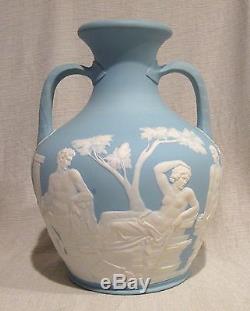 Wedgwood 10 Light Blue Jasperware Portland Vase