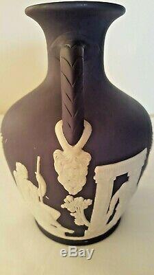 Wedgwood 15cm Bleu Fonce Portland Vase 1972 Daté