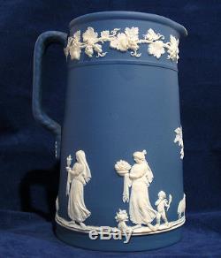 Wedgwood 7 1/2 Siècle Jasperware Jug Ou Pichet