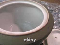 Wedgwood Angleterre Vert Jasperware Teapot Kettle Pot Pot George Washington Ben