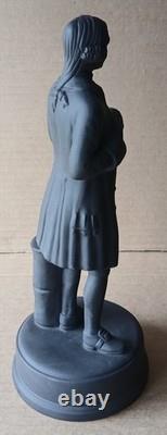Wedgwood BLACK BASALT grande figurine de JOSIAH WEDGWOOD FRS